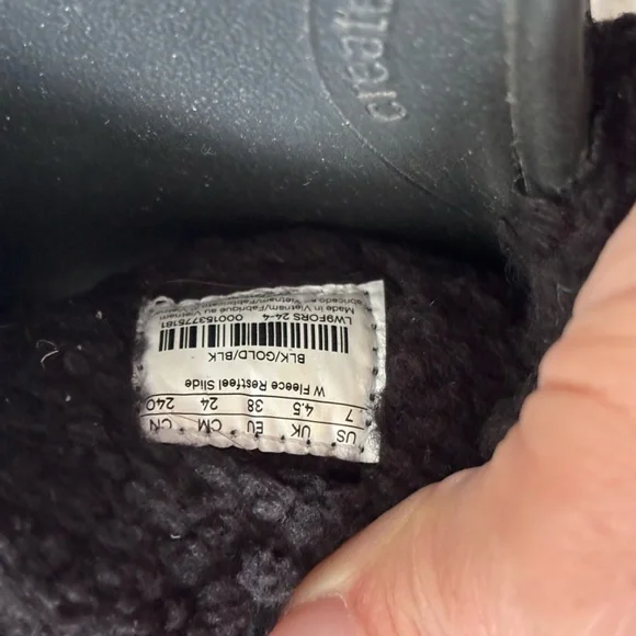 Lululemon Black Fleece Slides - Picture 5 of 6